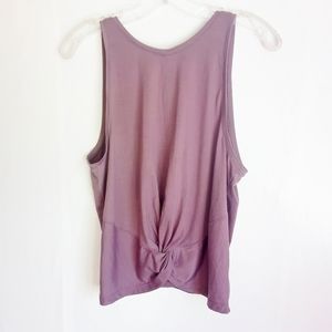 Athleta Plum Sleeveless Tee